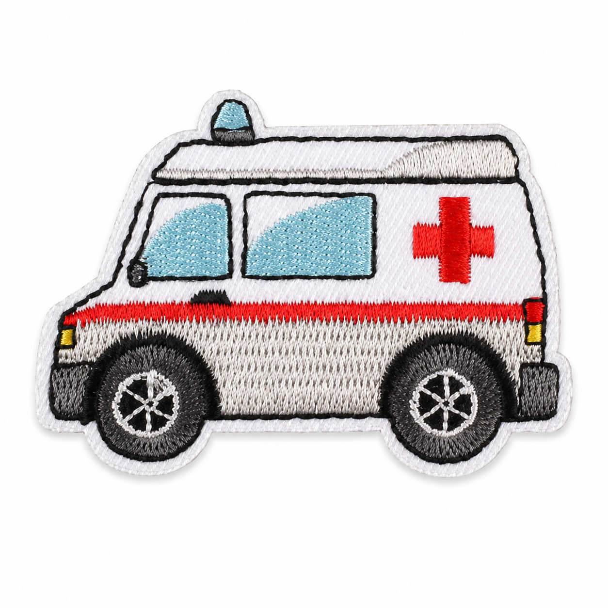 Ambulanssi – silitettävä kangasmerkki
