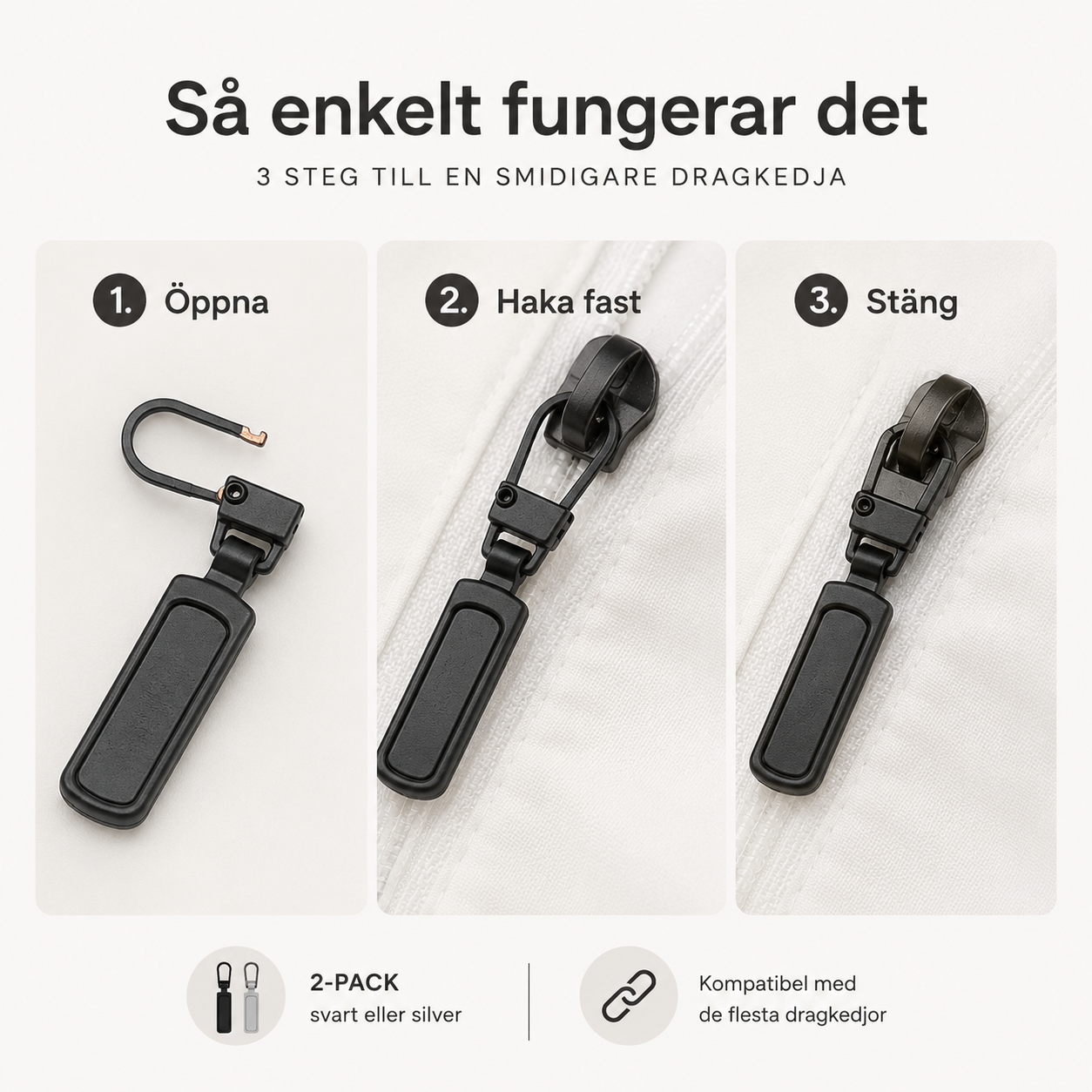 Vetoketjun vetolenkki – korjaa rikkoutunut vetoketju sekunneissa